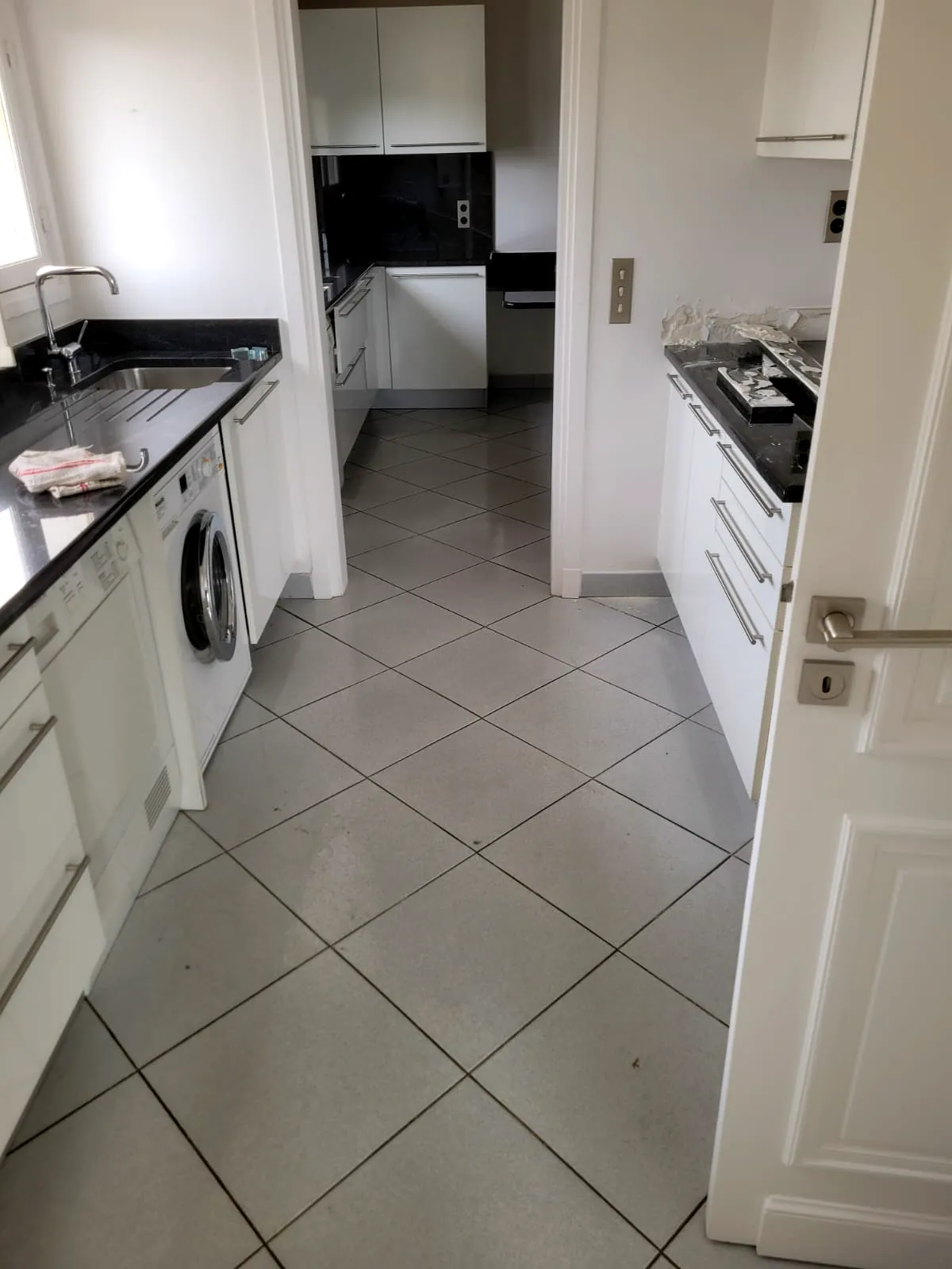 Carrelage — chantier intérieur en Île-de-France