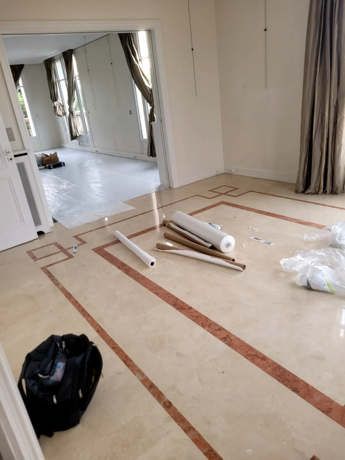 Peinture — chantier intérieur en Île-de-France