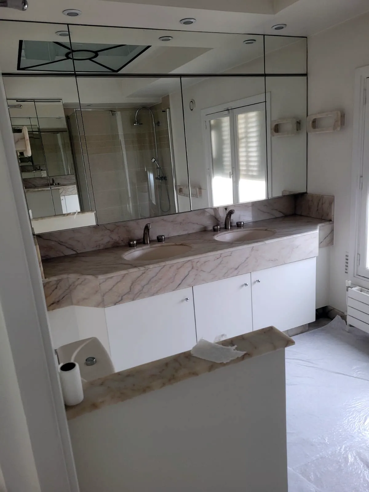 Peinture — chantier intérieur en Île-de-France