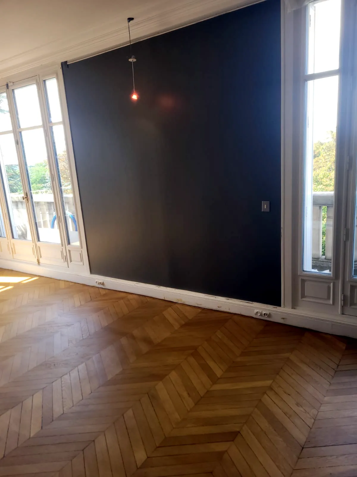 Revêtement de sol — chantier intérieur en Île-de-France