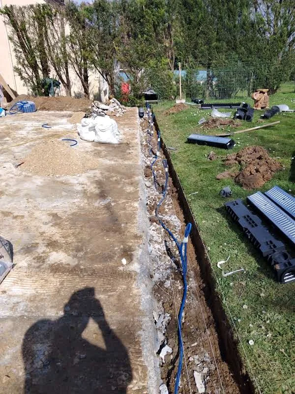 Fondation — chantier extérieur en Île-de-France