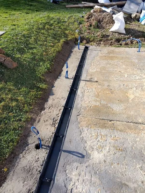 Fondation — chantier extérieur en Île-de-France