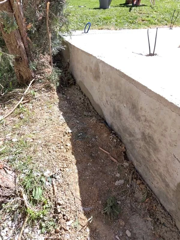 Fondation — chantier extérieur en Île-de-France