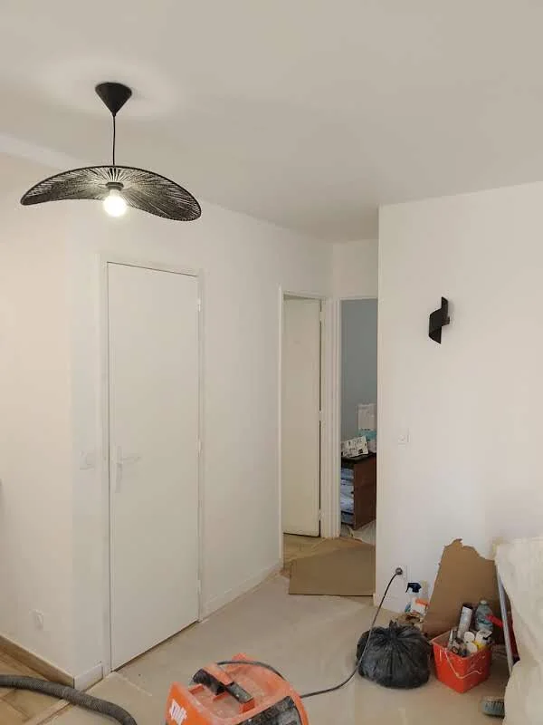 Rénovation générale — chantier intérieur en Île-de-France
