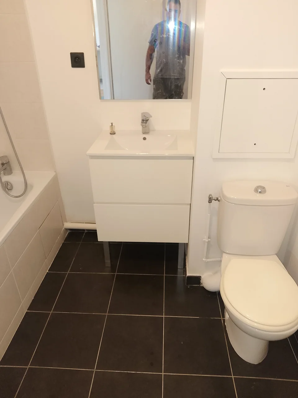 Revêtement de sol — chantier intérieur en Île-de-France