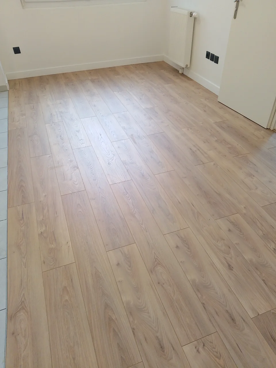 Revêtement de sol — chantier intérieur en Île-de-France
