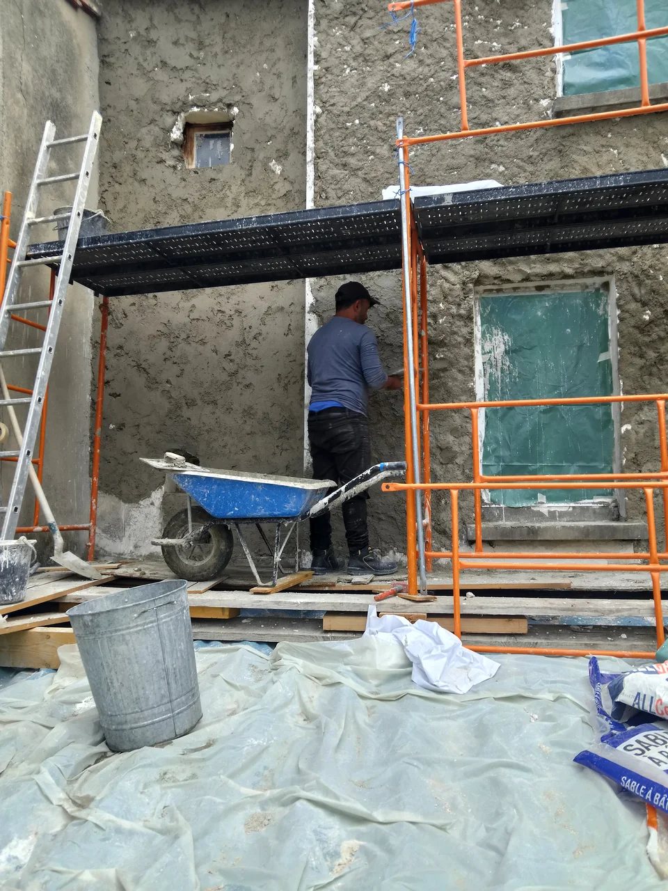 Façade — chantier réel en Île-de-France