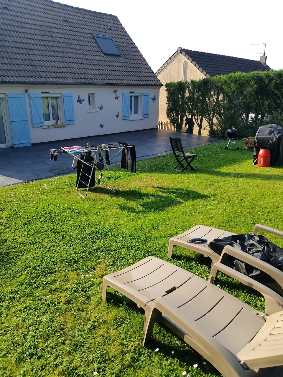 Carrelage — chantier extérieur en Île-de-France