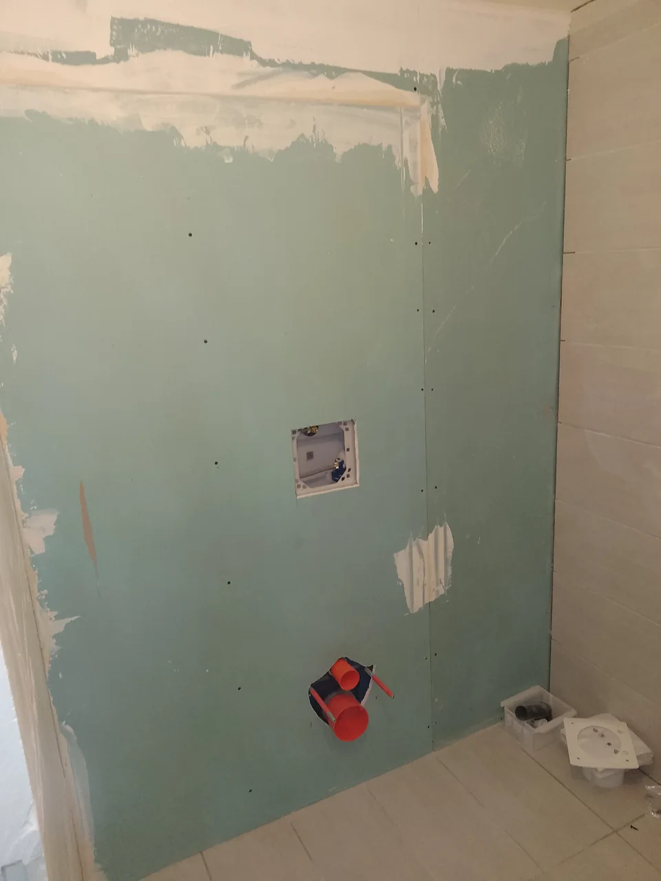 Plaquiste — chantier intérieur en Île-de-France