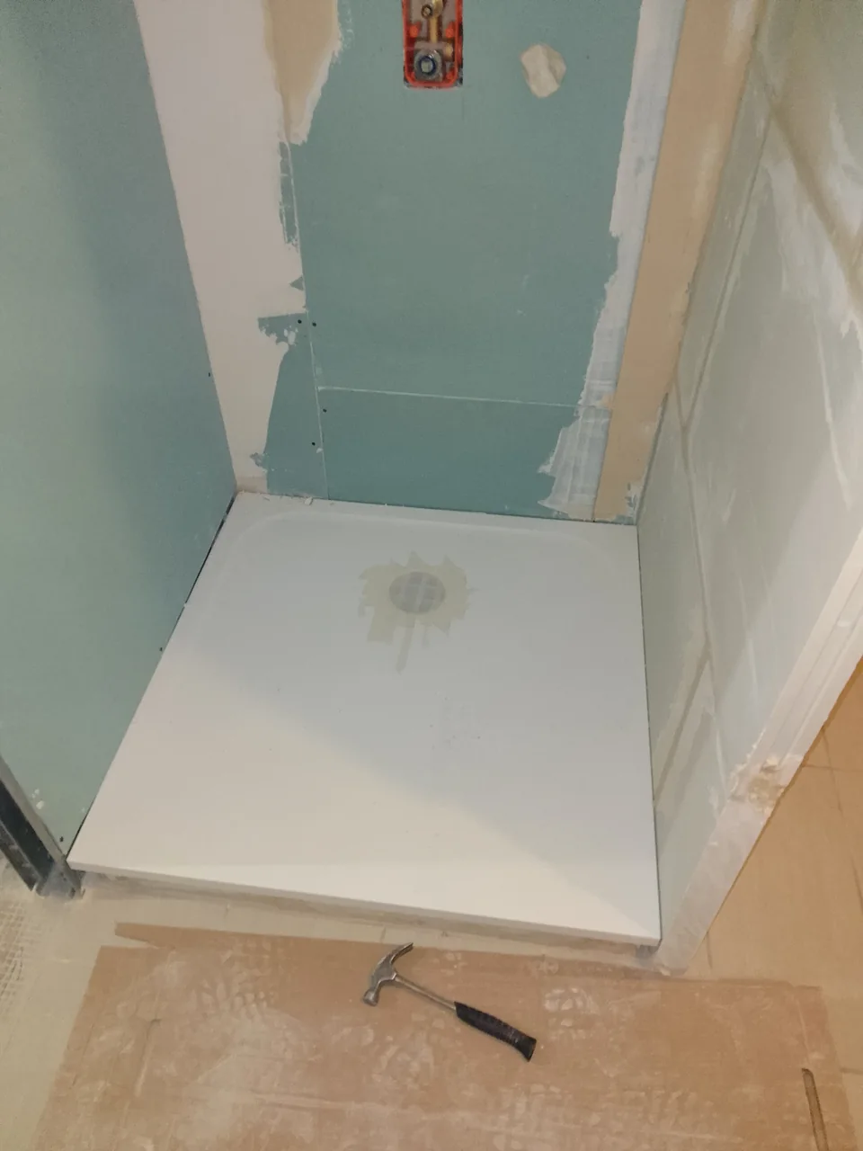 Plaquiste — chantier intérieur en Île-de-France