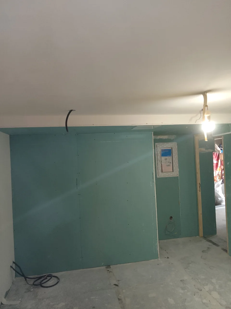 Plaquiste — chantier intérieur en Île-de-France
